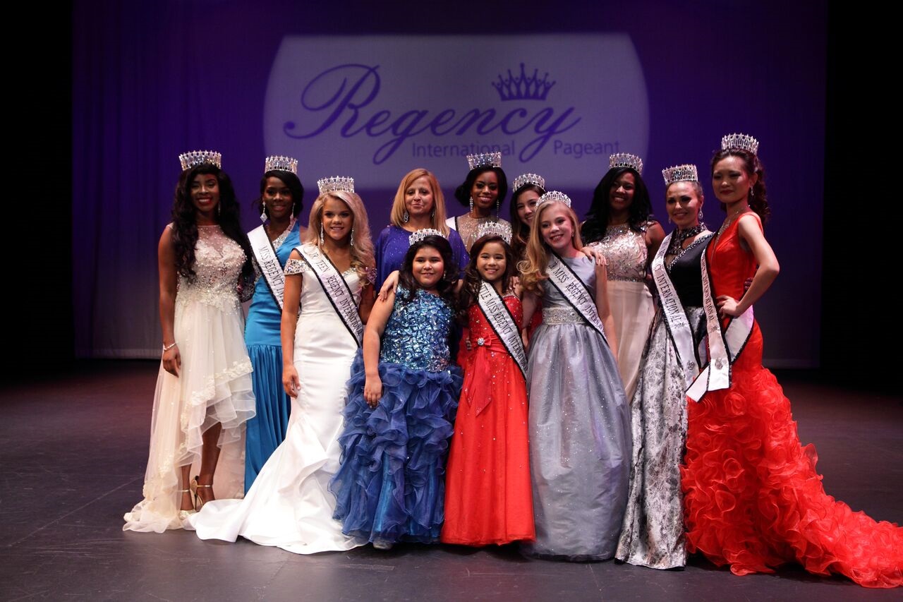 Regency International Pageant, Tiny, Petite, Jr. Miss, Little Miss, Jr Teen, Teen, Miss, Ms, and Mrs. Texas & International pageants with more locations